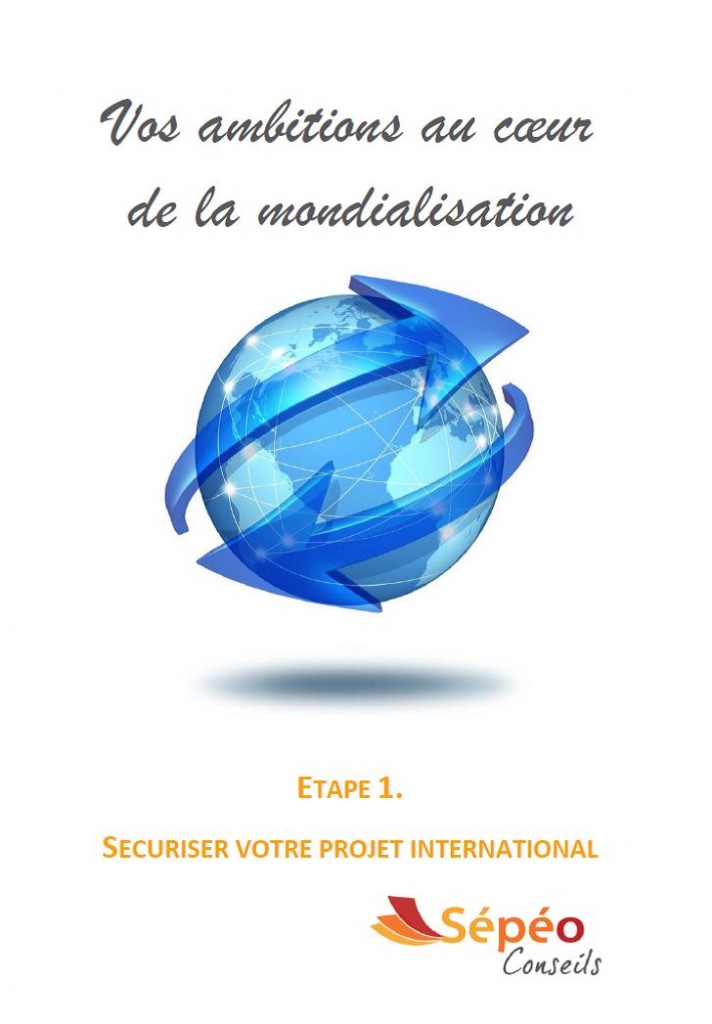 Vos ambitions au coeur de la mondialisation, réussir à l'international