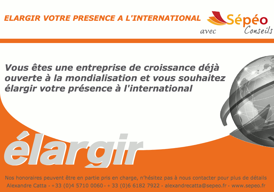 Elargir votre présence à l'international