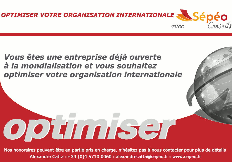 Optimiser votre organisation internationale